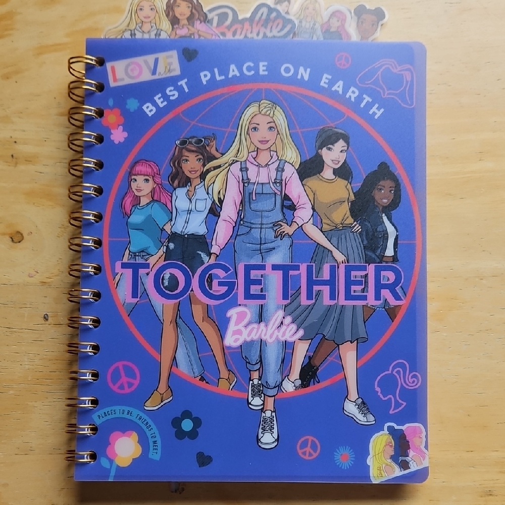 Barbie Spiral Journal